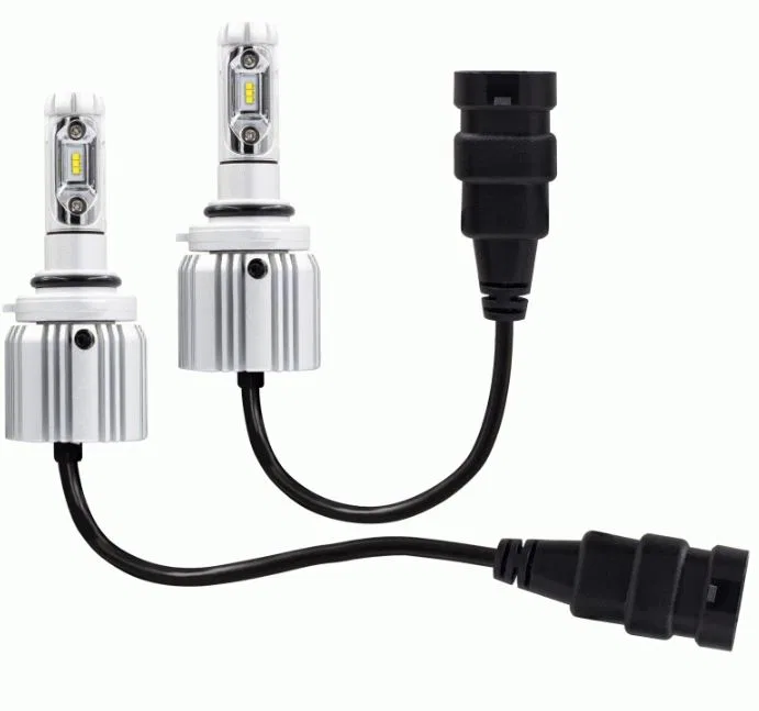 HE-9006LED – METRA Headlight Bulb, 9006 LED Bulb 25 Watt 9 To 32 Volt White/ Golden Yellow/ Light Blue Beam Color 600...